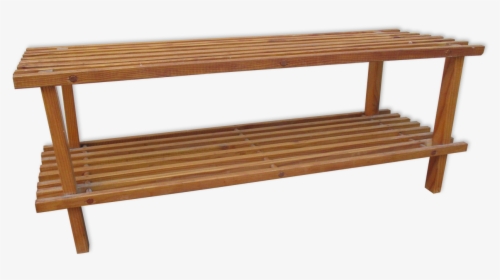 Wood Bench From The 60/70"s"  Src="https - Outdoor Bench, HD Png Download, Free Download